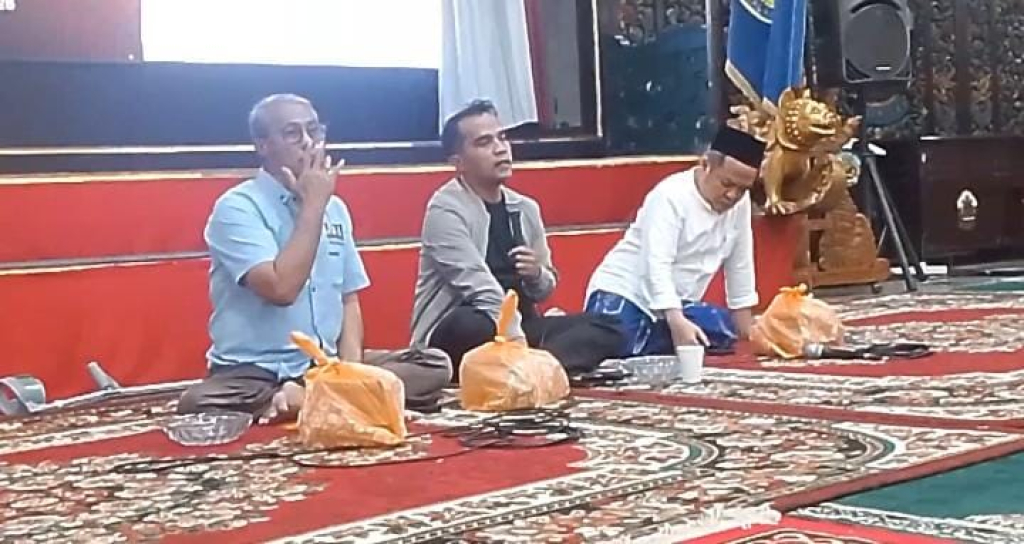 Bupati Bangkalan saat menyampaikan sambutannya