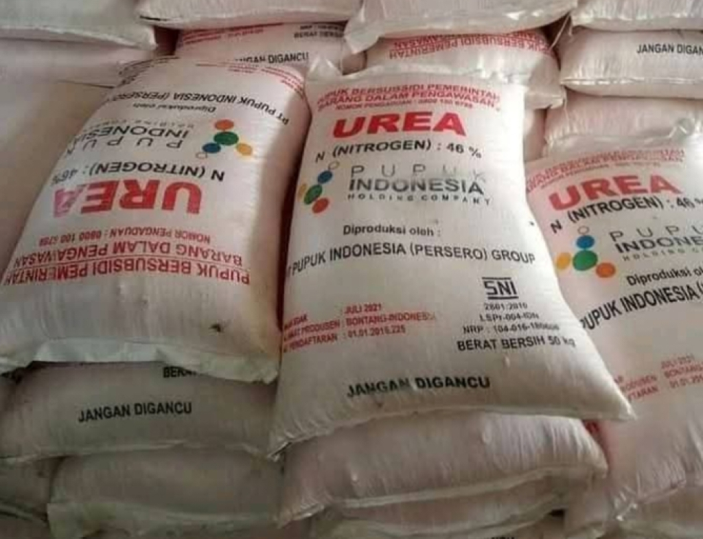Pupuk Urea yang disubsidi Pemerintah