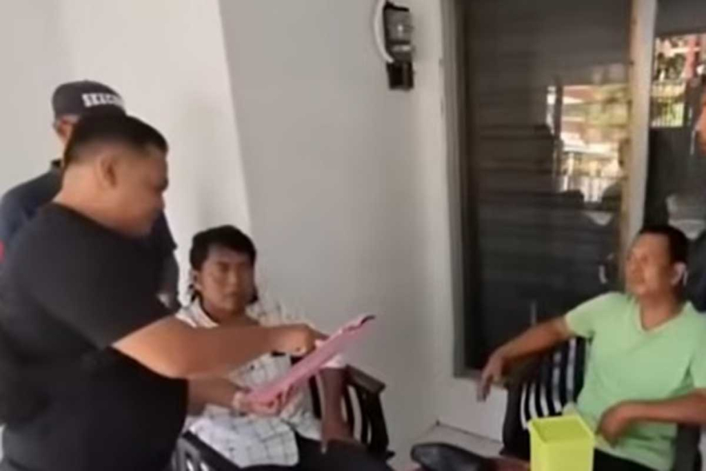 Saat penangkapan  Syaiful Bahri dan Jufri oleh Polres Sumenep