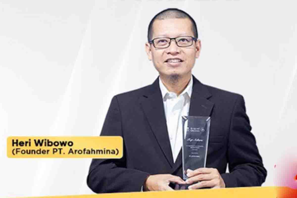 Heri Wibowo selaku Direktur Utama PT Arofah Mina