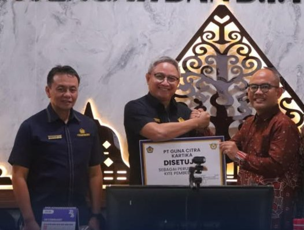Penyerahan fasilitas KITE ke PT Guna Citra Kartika