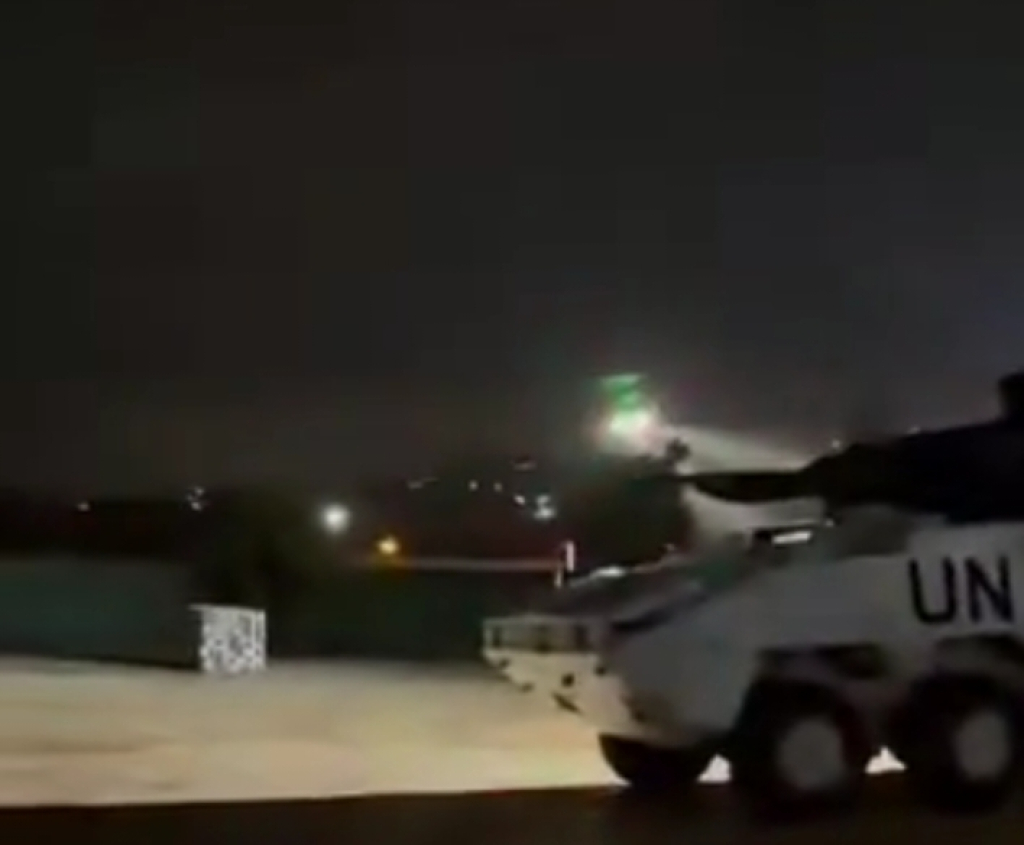 Sesaat setelah serangan Israel di markas UNIFIL di Lebanon