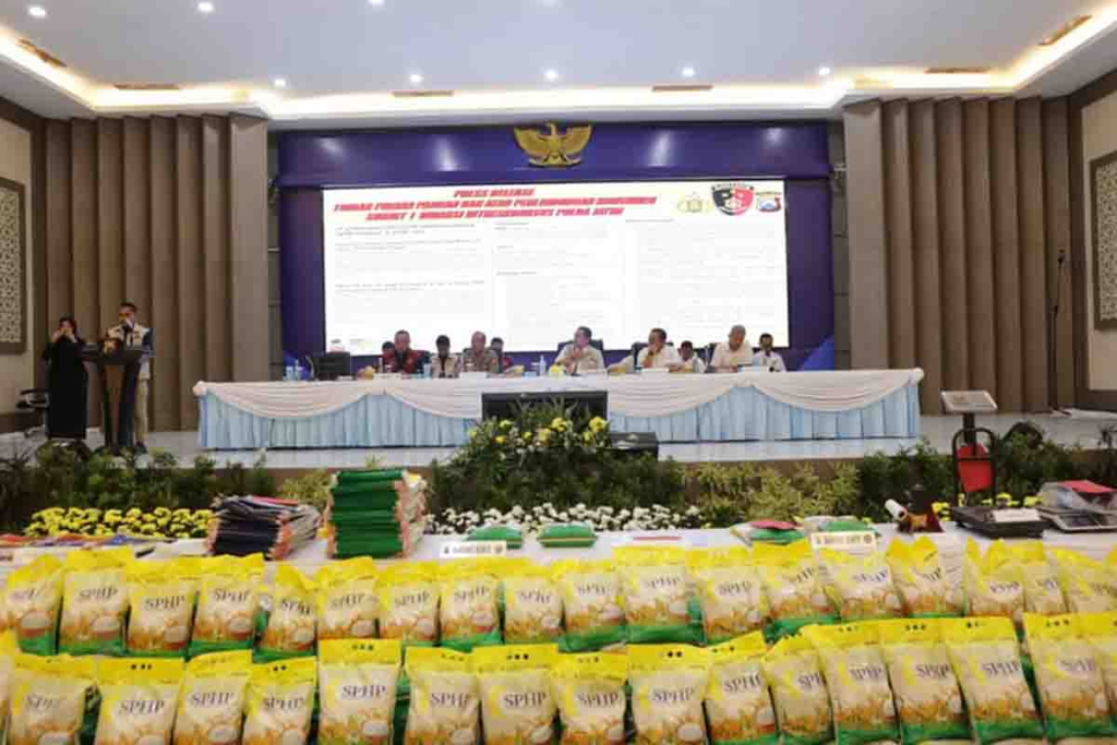 Konpers beras oplosan di Polda Jawa Timur
