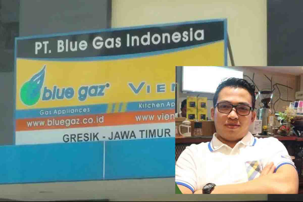Kantor Blue Gas Indonesia Cabang Gresik. Inzet : Danar Indah Wiguna
