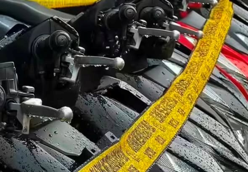 Motor yang diamankan Polisi