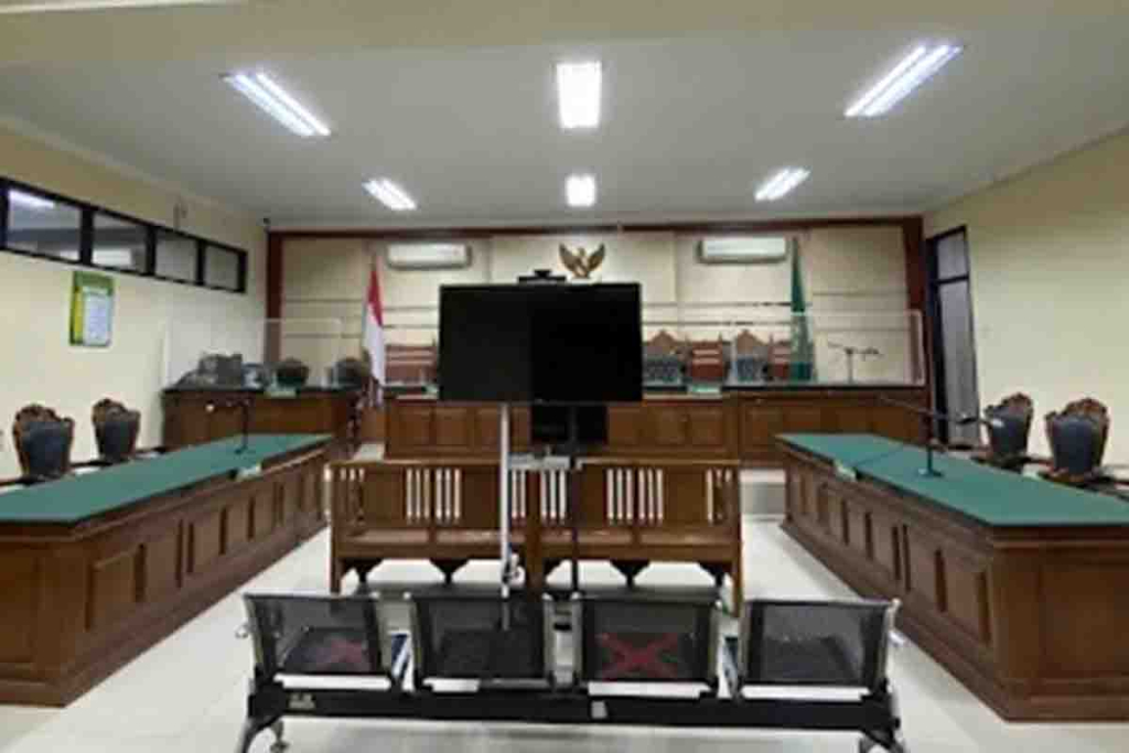 Ruang sidang  Pengadilan Tindak Pidana Korupsi (Tipikor) Surabaya