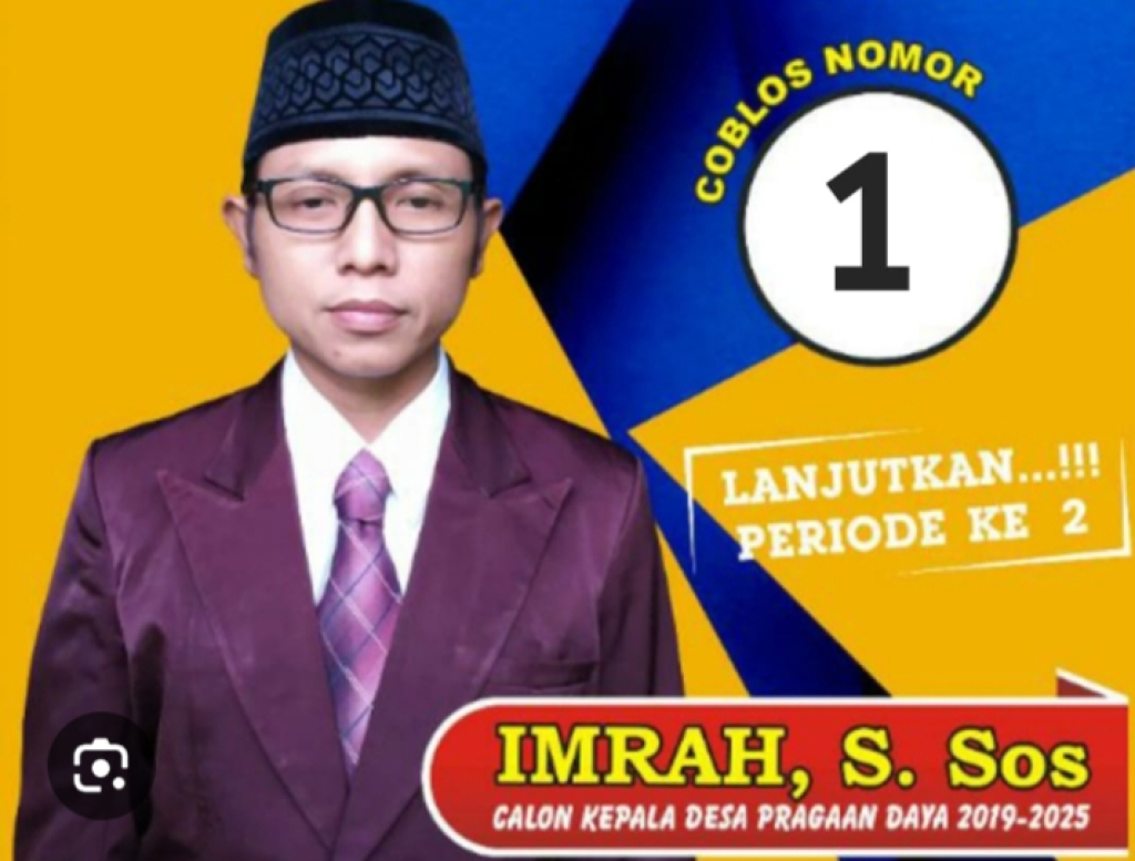 Imrah, Kepala Desa Pragaan Daya