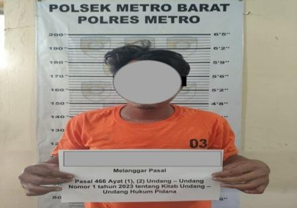 Pelaku penganiayaan inisial H