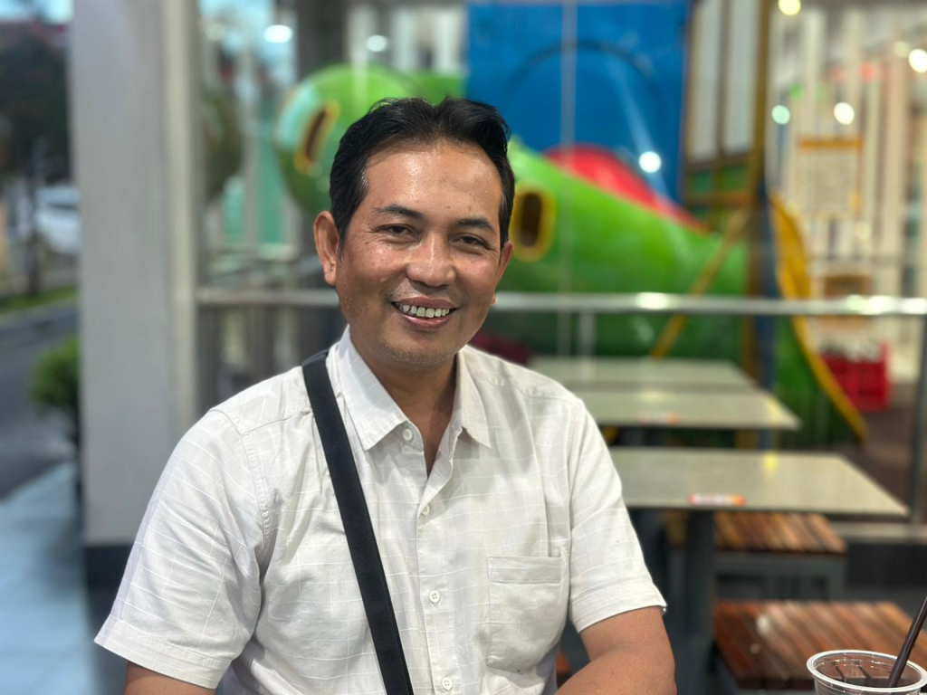 Teguh Djatmiko, staf PT Stasionkota Sarana Permai