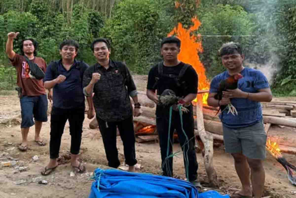 Penertiban sabung ayam di Desa Sukamaju