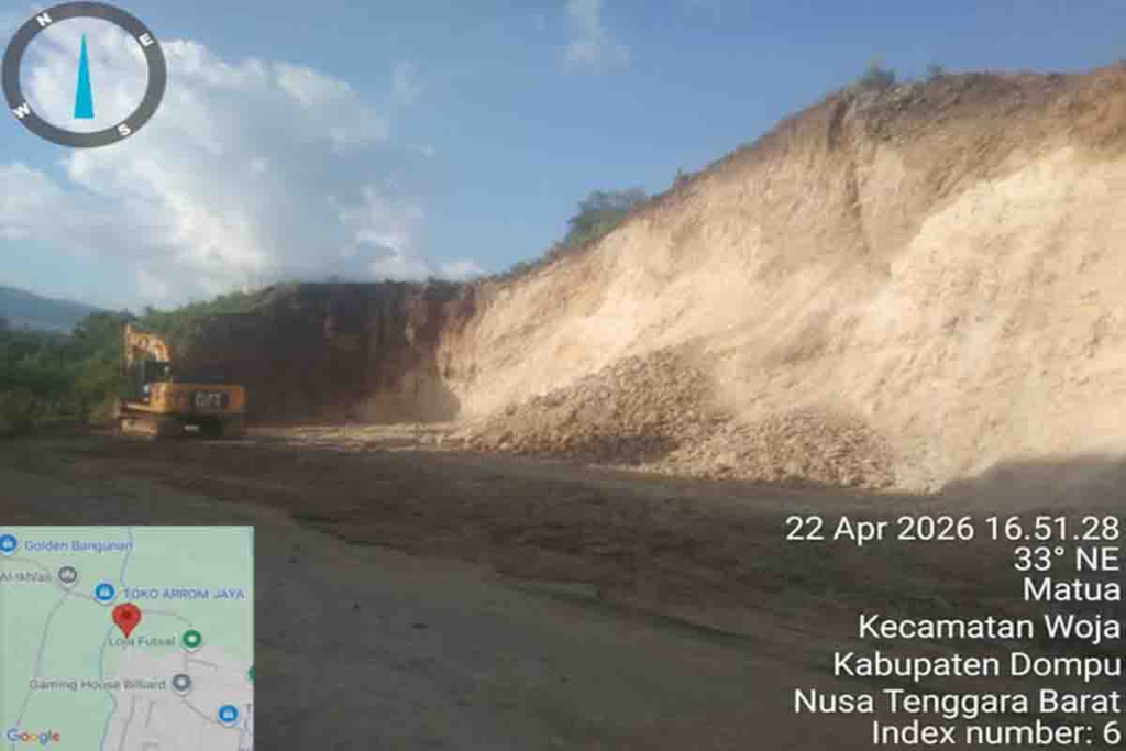 Tambang di Desa Matua diduga tidak punya izin