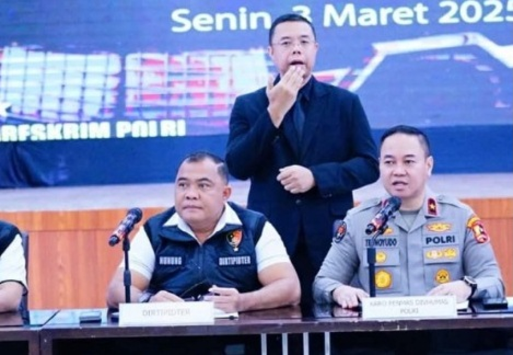 Brigjen Pol Nunung saat konferensi pers