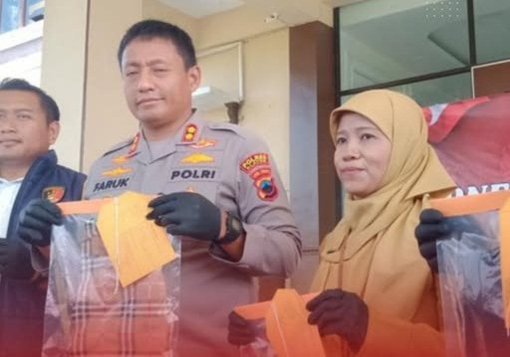 AKBP M Faruk Rozi saat memberi keterangan pers