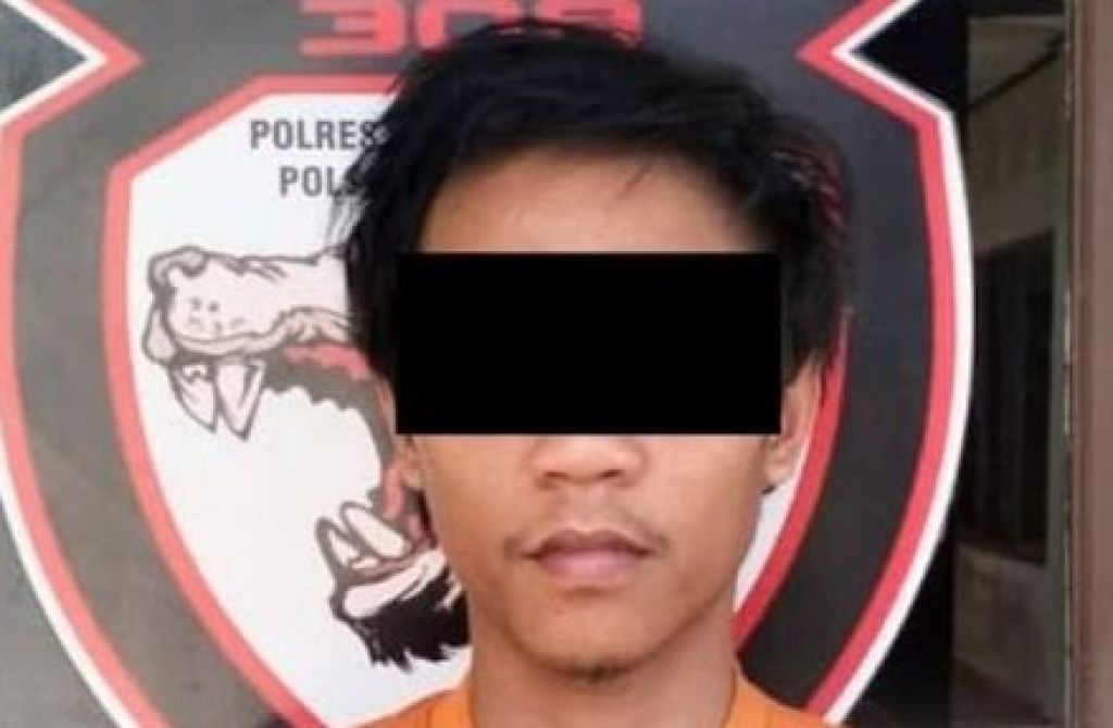 Pelaku berinisial SYH