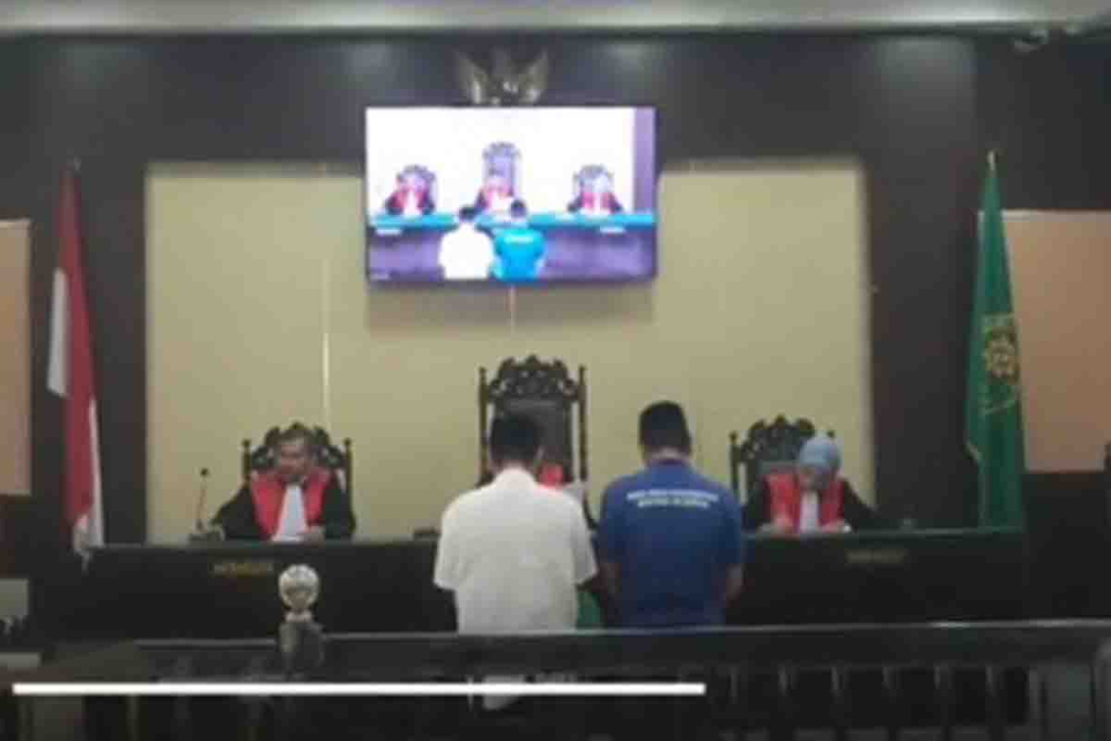 Sidang putusan 2 pelaku penganiayaan terhadap Abdur Rozak