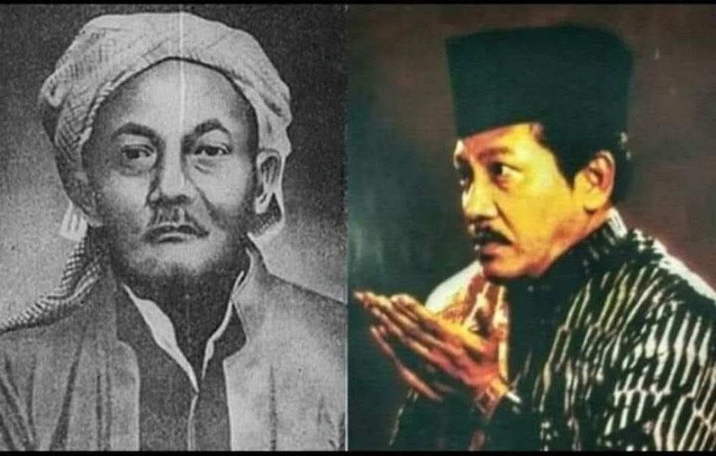 KH Hasyim Asyari dan Gus Miek