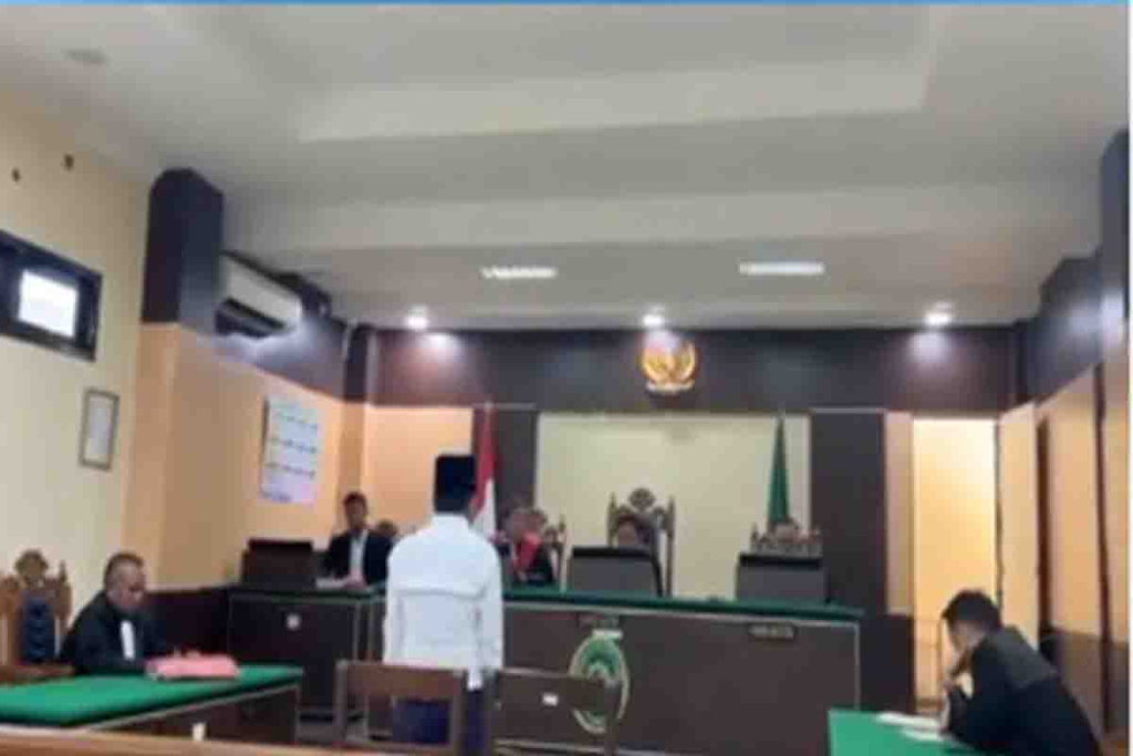 Sidang putusan terhadap Matjari
