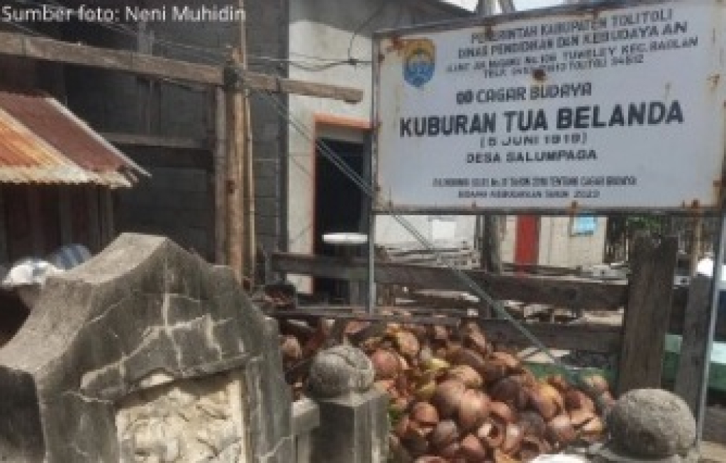 Kompleks Kuburan Tua Belanda di Toli Toli
