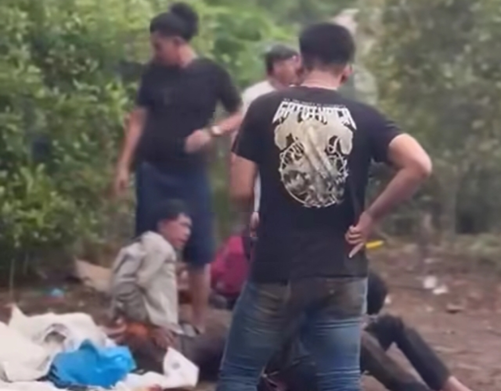 Pelaku sabung ayam yang diamankan Tim Resmob Polres Sinjai