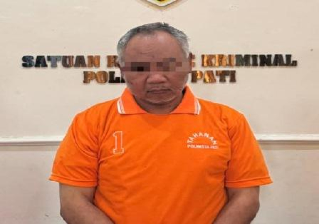 Tersangka berinisial AS