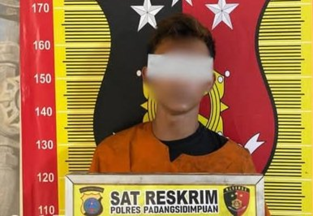 Pelaku berinisial Polres Padangsidimpuan