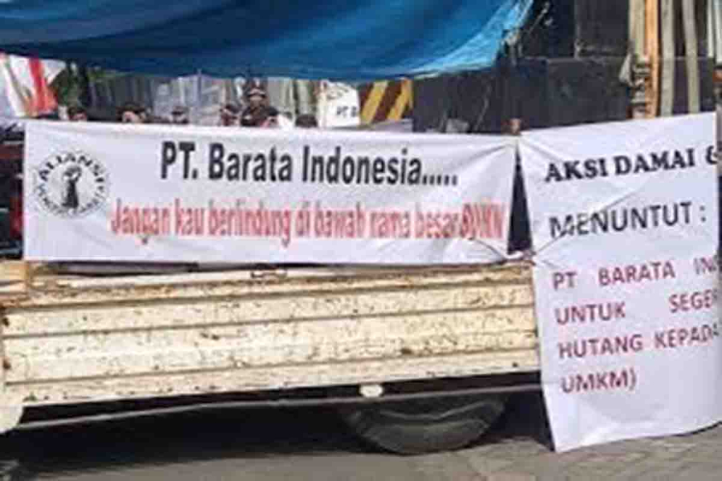 Demo di PT Barata Indonesia