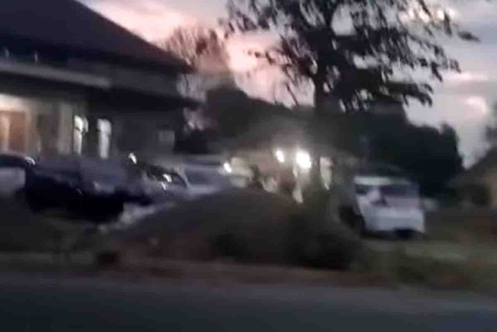 Lokasi pembacokan anggota Polda Jatim