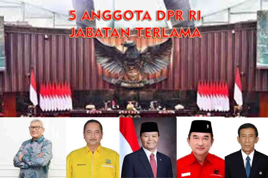 5 Anggota DPR RI dengan jabatan terlama