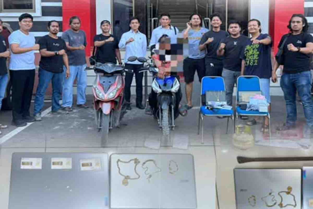 Pelaku pembobolan rumah yang ditangkap Polres Paser