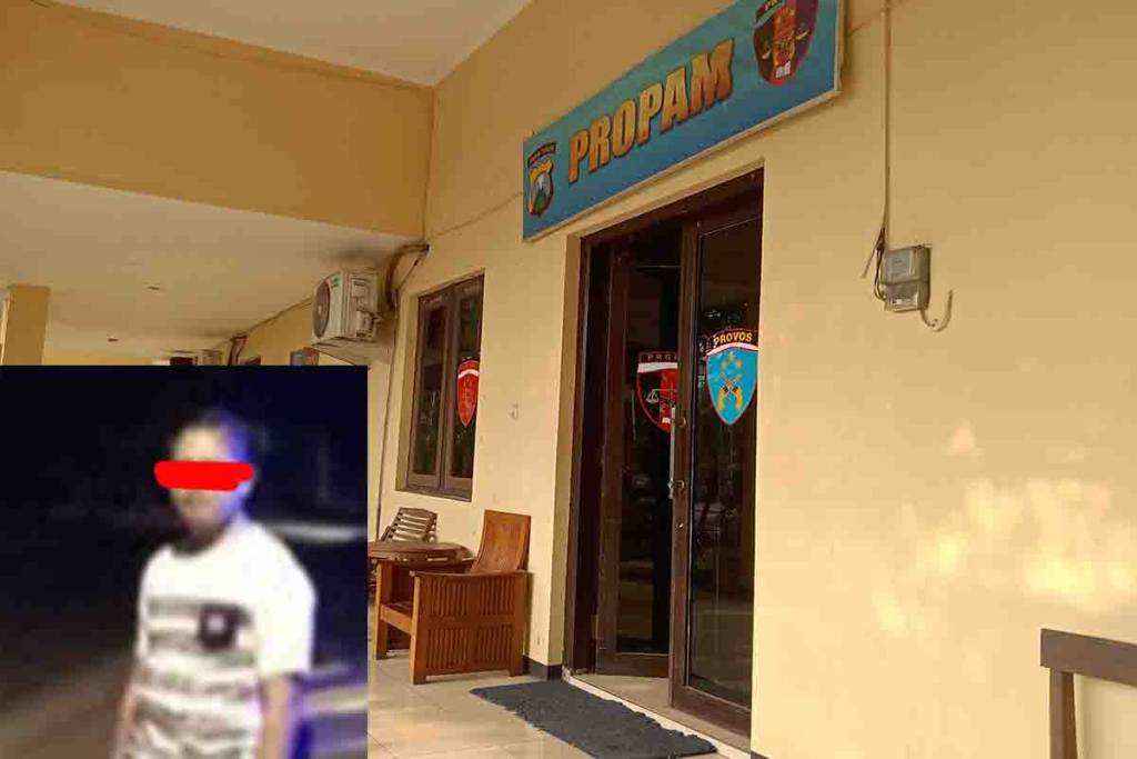 Rosy Satria Martana dan kantor Si Propram Polres Pasuruan
