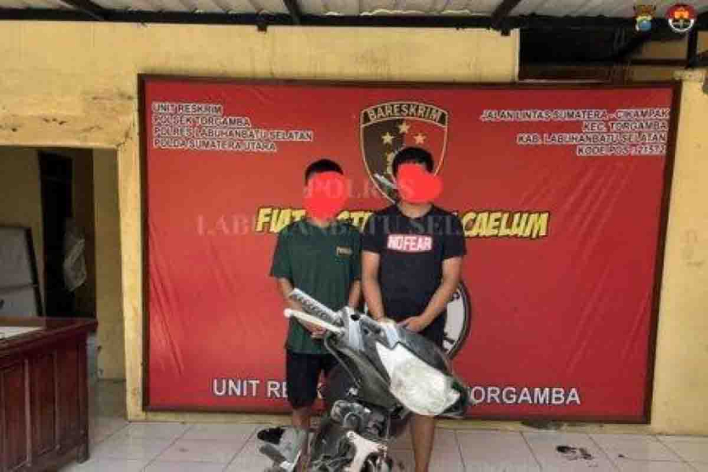 Dua pelaku berinisial BAA alias Alif dan ARH
