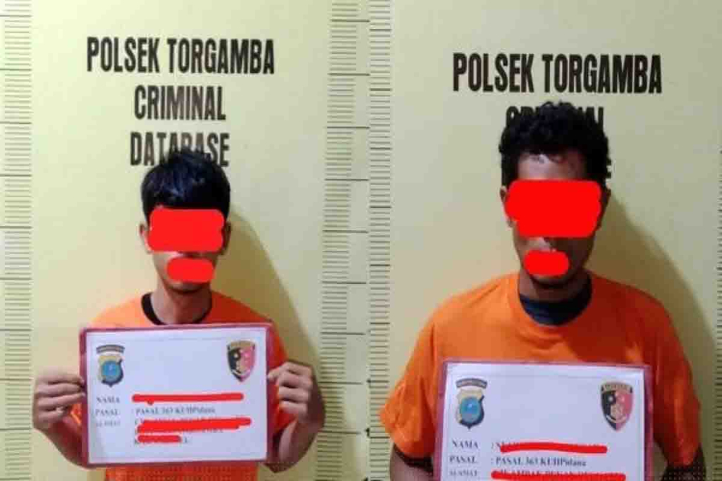 Pelaku inisial TPH dan SPS