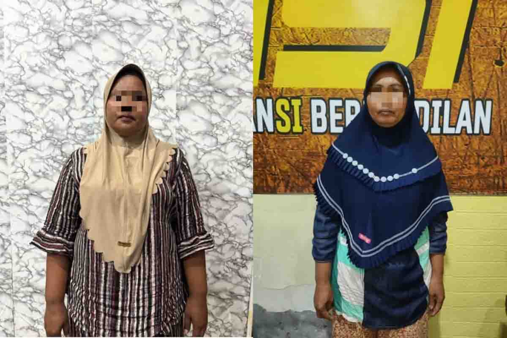 Dua pelaku pencurian uang kondangan