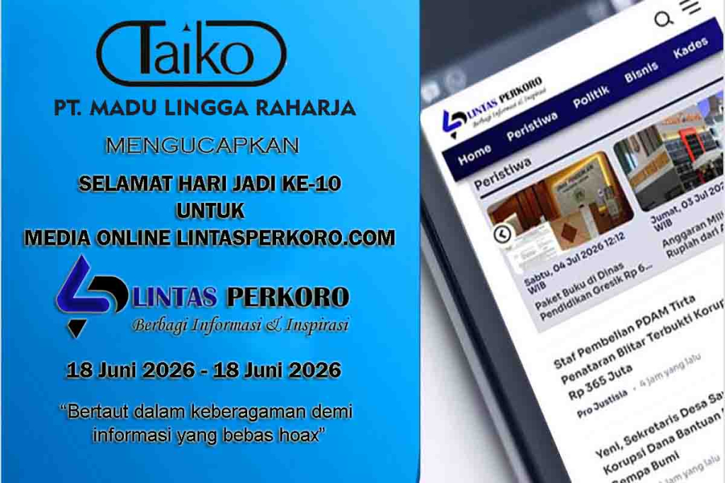 Ucapan Hari Jadi Lintasperkoro ke-10