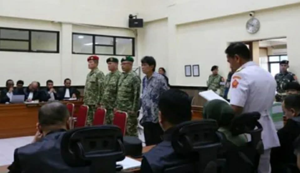 Sidang dengan Terdakwa Widi Prasetijo