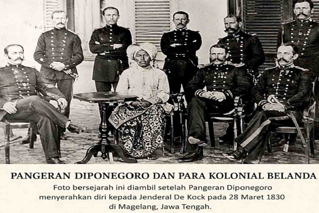 Foto Pangeran Diponegoro hasil artificial Intelligence (Al)