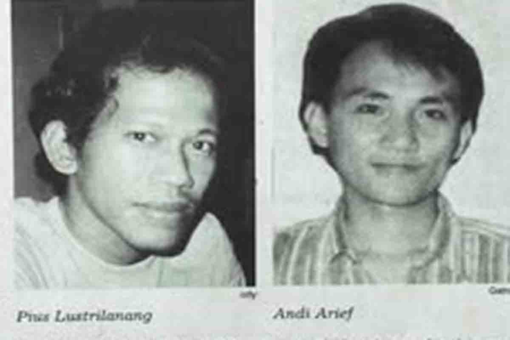 Pius Lustrilanang dan Andi Arief dan