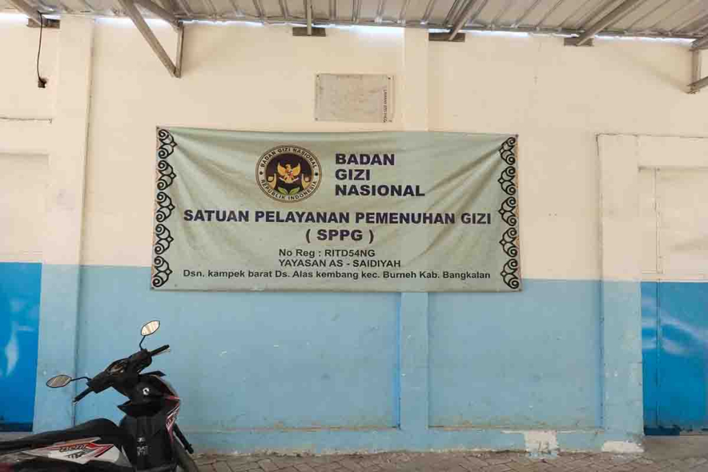 Dapur MBG yang dikelola Yayasan As Saidiyah di Desa Alas Kembang