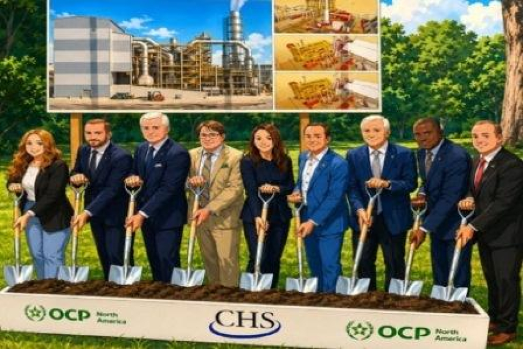 OCP North America dan CHS jalin kerjasama bangun pabrik fosfat