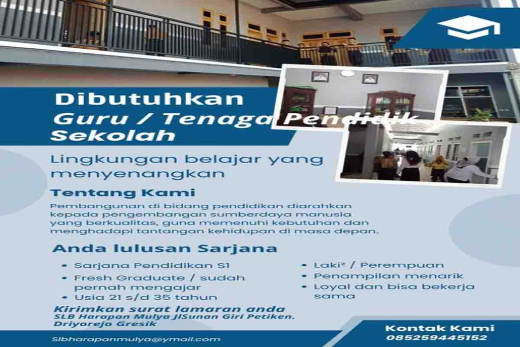 Lowongan SLB Harapan Mulya