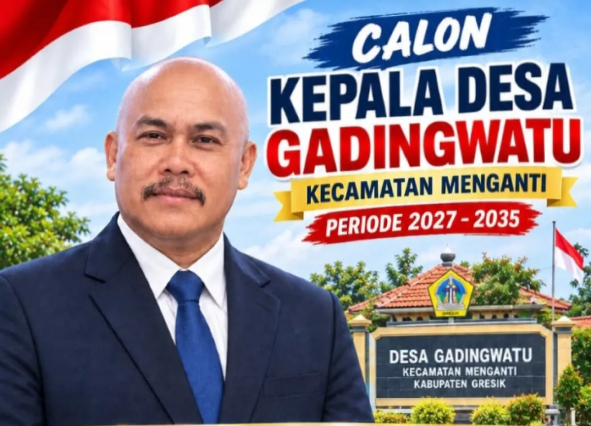 Daniel Sucahyono Siap Maju di Bursa Calon Kepala Desa Gadingwatu Gresik