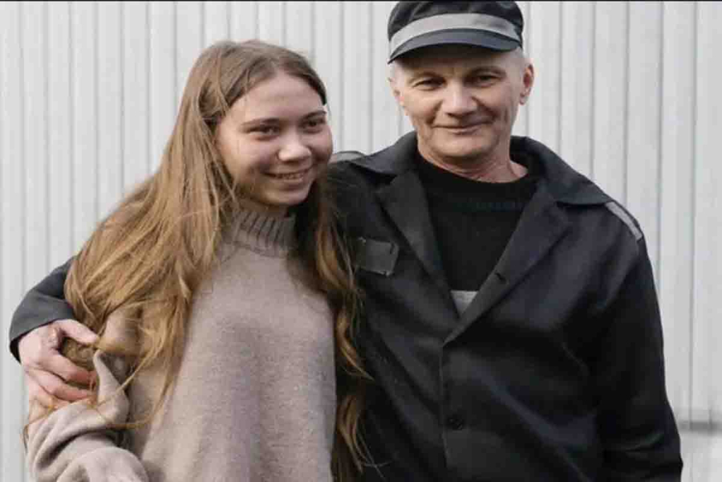 Masha Moskalyova dan ayahnya
