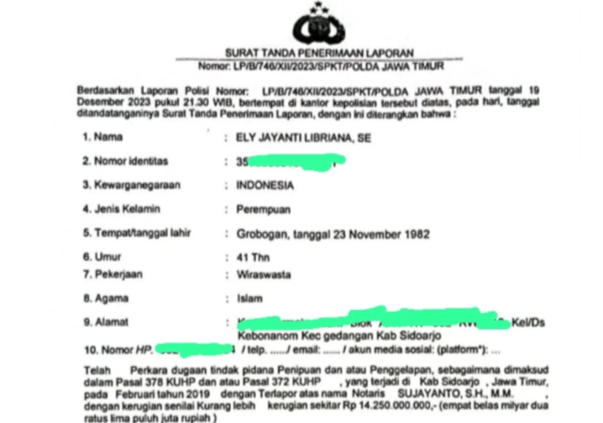 Notaris Sujayanto Divonis Pidana Kurungan 1 Bulan Atas Laporan PT JASAPRO