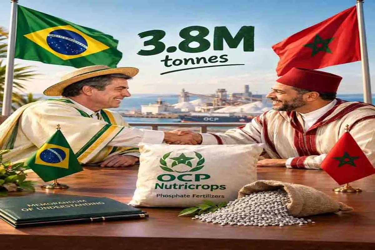 Brasil Jalin Kerjasama dengan Maroko untuk Pasok Pupuk Fosfat