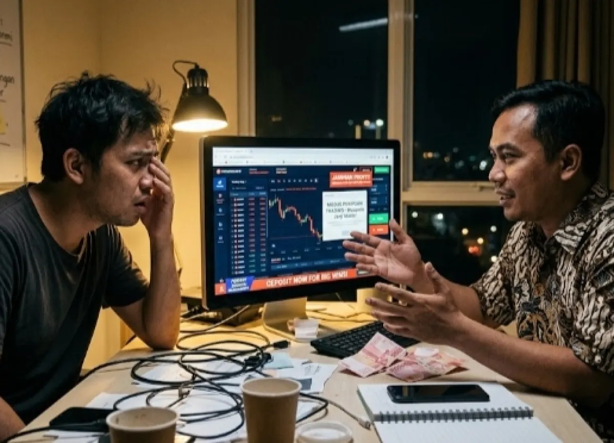 Foto ilustrasi trading