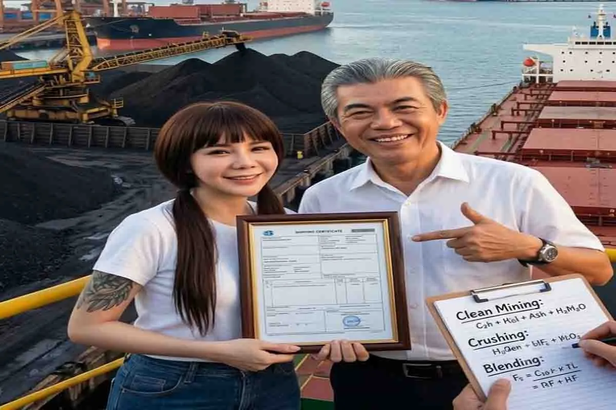 Pengendalian Kadar Ash dan Sulphur untuk Penuhi Spesifikasi Buyer China