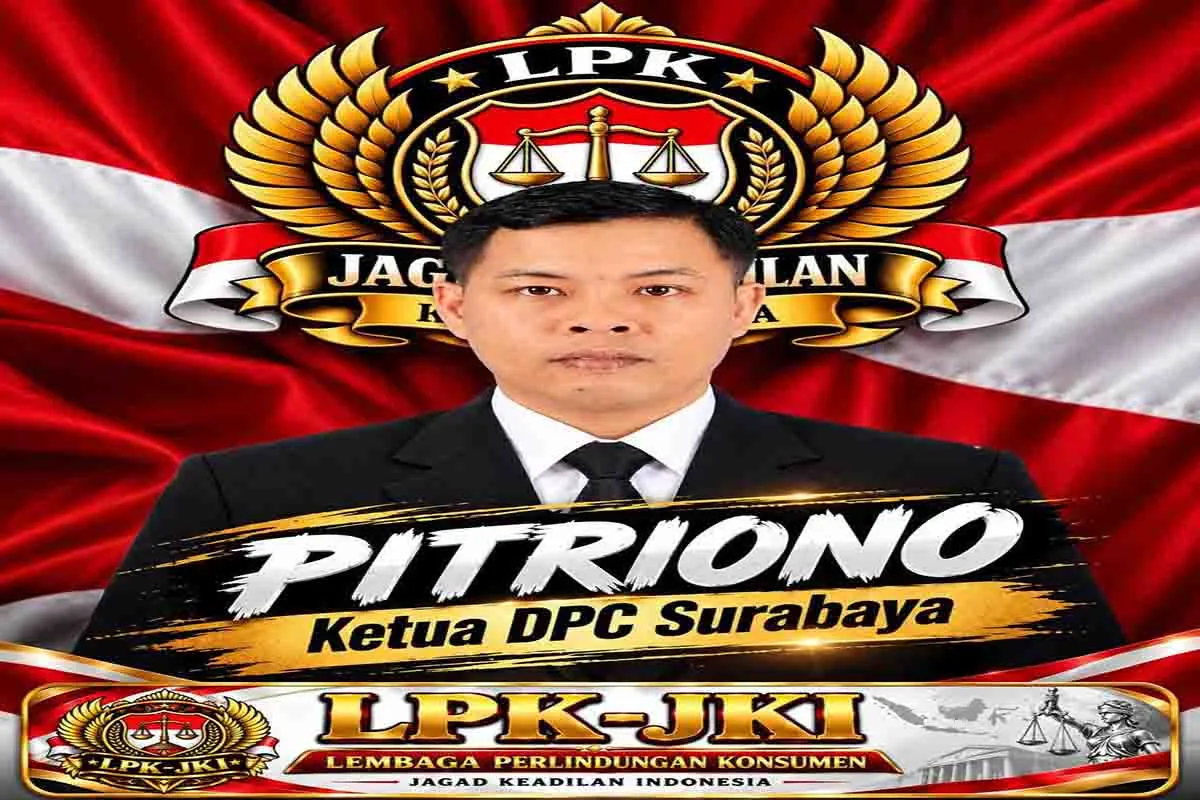 Pitriono Ditunjuk Jadi Ketua LPK Jagad Keadilan Indonesia DPC Surabaya