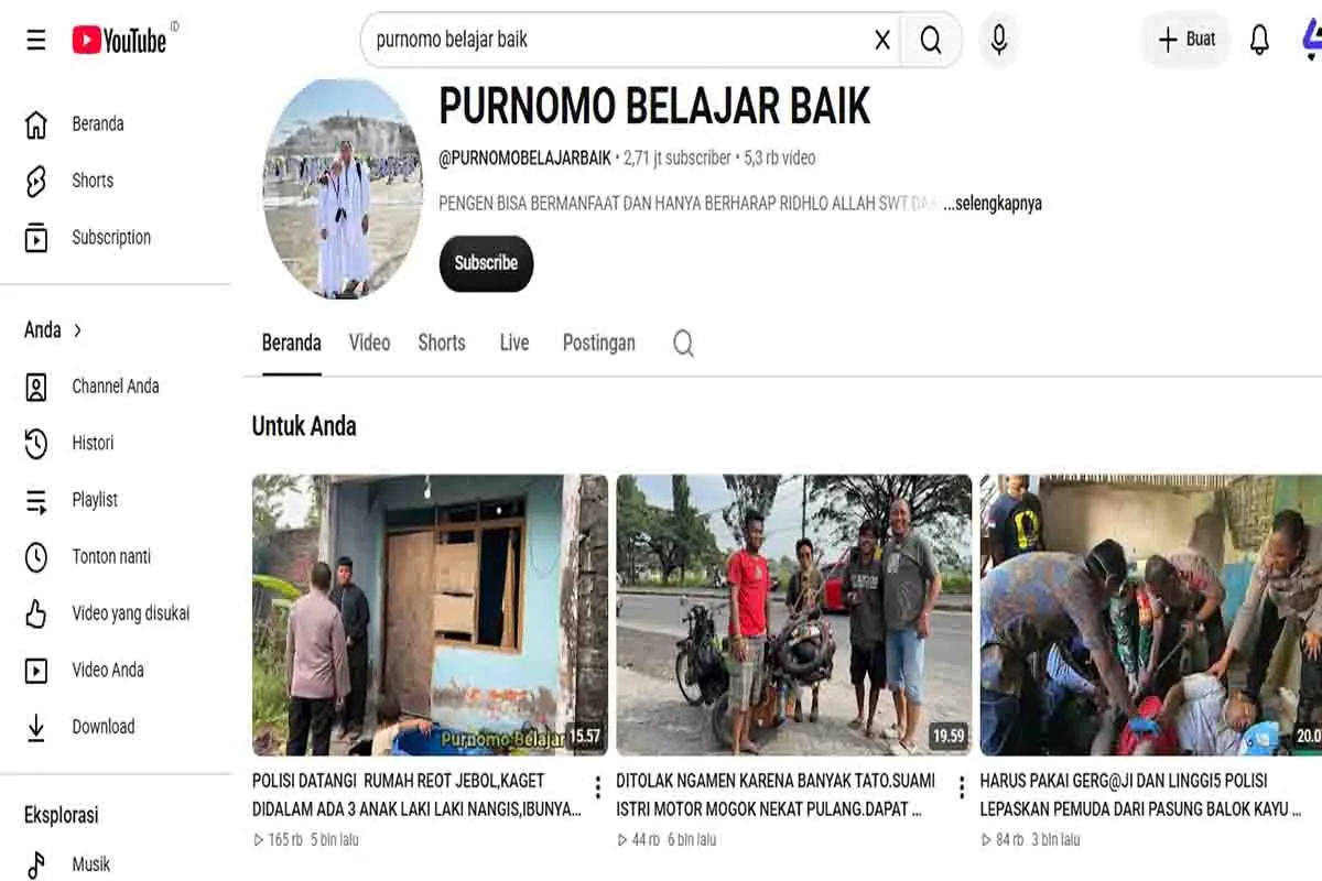 Kasus Pak Purnomo Polisi Baik dan Ketentuan Pajak Bagi Konten Kreator