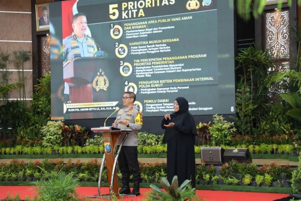Kapolda Sumut, Irjen Pol Agung Setya Imam Effendi