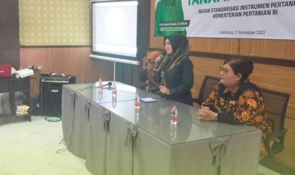 Bimbingan teknis Perbenihan Tanaman Pangan